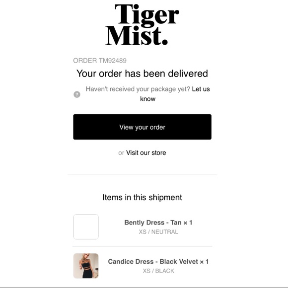 Tan BodyCon Dress - Picture 5 of 8